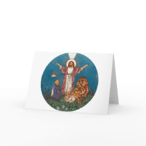Jesus the Lion and the Lamb Greeting Card