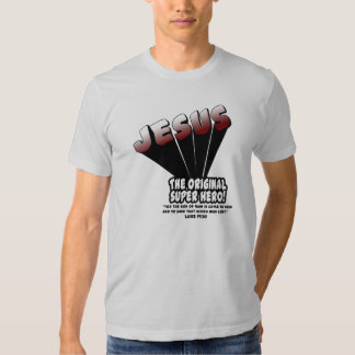 jesus super hero shirt