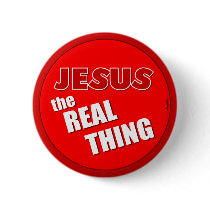 Jesus: the Real Thing buttons by Pazzoom Jesus: the Real Thing buttons