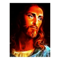 Jesus Thinking About You Print