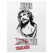 Jesus Tolerates You letterhead by spyderfyngers Jesus Tolerates You letterhead