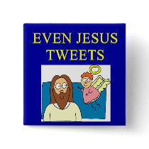 jesus tweets too buttons