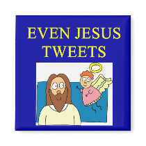 jesus tweets too magnets by jimbuf jesus tweets too magnets