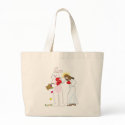 Jesus Versus Bunny bags by mariabellimages Jesus Versus Bunny bags