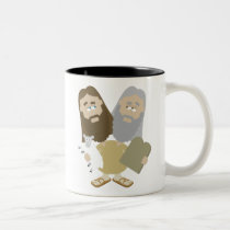 Jesus vs Moses mugs