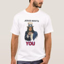 Jesus Wants You t-shirts by new_revelations Jesus Wants You t-shirts