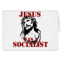 Jesus was a socialist cards