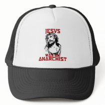 Jesus was an anarchist mesh hats