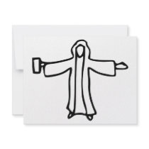 Jesus Water into Wine invitations