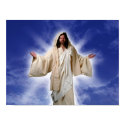 Jesus Welcomes You With Open Arms posters