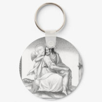 JESUS WITH AN ANGEL keychains by ANTIQUITIES JESUS WITH AN ANGEL keychains