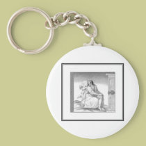 JESUS WITH AN ANGEL keychains