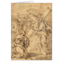 JESUS WITH PETER GREETING CARDS