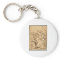 JESUS WITH PETER KEYCHAIN