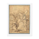 JESUS WITH PETER postcards