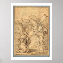 JESUS WITH PETER POSTERS