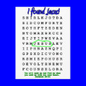 Jesus Word Search Puzzle postcards