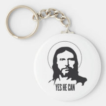Jesus yes he can key chains