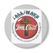 JesusChrist Button magnets