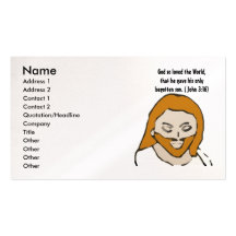 jesuschrist, Name, Address 1, Address 2, Contac... Business Card Templates