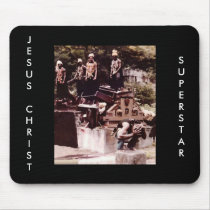 JESUSCHRIST, SUPERSTAR Mouse Pad mousepads by jscpictures JESUSCHRIST, SUPERSTAR Mouse Pad mousepads