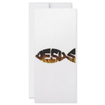 jesusfirefish rack cards by WeddingWorks jesusfirefish rack cards