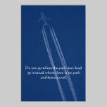 Jet Airliner Motivational Print
