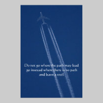 Jet Airliner Motivational Print posters