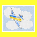 Jet Airplane ascending into the Air posters