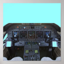 JET DEL NEGOCIO POSTER