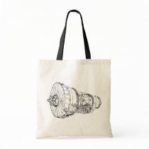 Jet engine bags