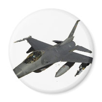 JET FIGHTER REFRIGERATOR MAGNET
