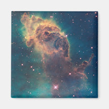 Jet in Carina Nebula Fridge Magnet