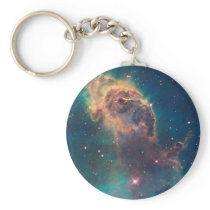 Jet in Carina Nebula Keychain