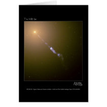 Jet in M87 Hubble Telescope Photo cards