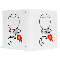 Jet Pack Guy 3 Ring Binder