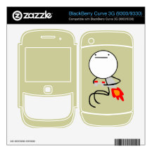 Jet Pack Guy BlackBerry Curve Skin