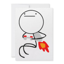 Jet Pack Guy Invitations