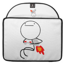 Jet Pack Guy Sleeves For MacBooks