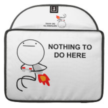 Jet Pack Guy Sleeve For MacBook Pro