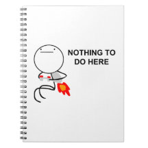 Jet Pack Guy Spiral Notebooks