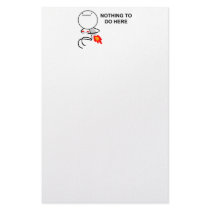 Jet Pack Guy Customized Stationery