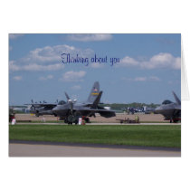 Jet planes cards