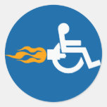 Jet Wheelchair Sticker