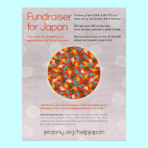 JETAANY Fundraiser for Japan Poster posters