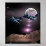 Jets flare drop posters
