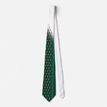 Jets of Eagles (green/white) Football Fan Tie