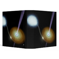 Jets of material shooting out vinyl binders