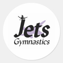 Jets retros pegatina