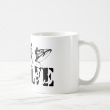 Jetskiing Jet Ski Jetski Evolution Fun Sports Art Mug